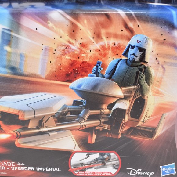 Star Wars Imperial Speeder AT DP Imperial Pilot Rogue One 2016 Disney Hasbro New - Picture 8 of 8